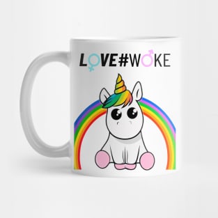 WOKE UNICORN Mug